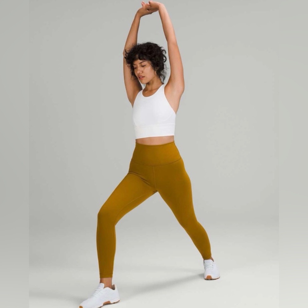 Lululemon Wunder Train High-Rise Tight 25" Gold Spice